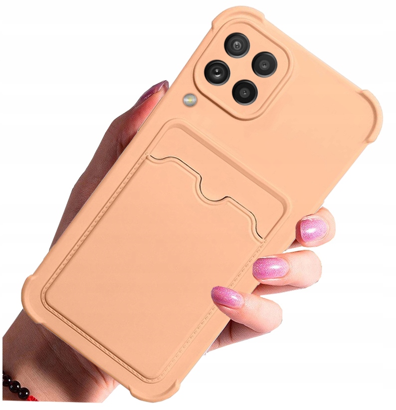 

Etui do Samsung Galaxy M22 Shock Card Szkło