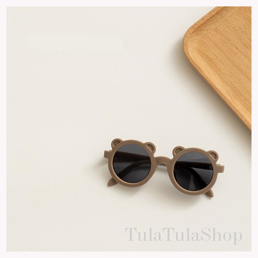 Okulary okularki dziecięce dla dzieci przeciwsłoneczne uv400 BRĄZOWE Rodzaj przeciwsłoneczne