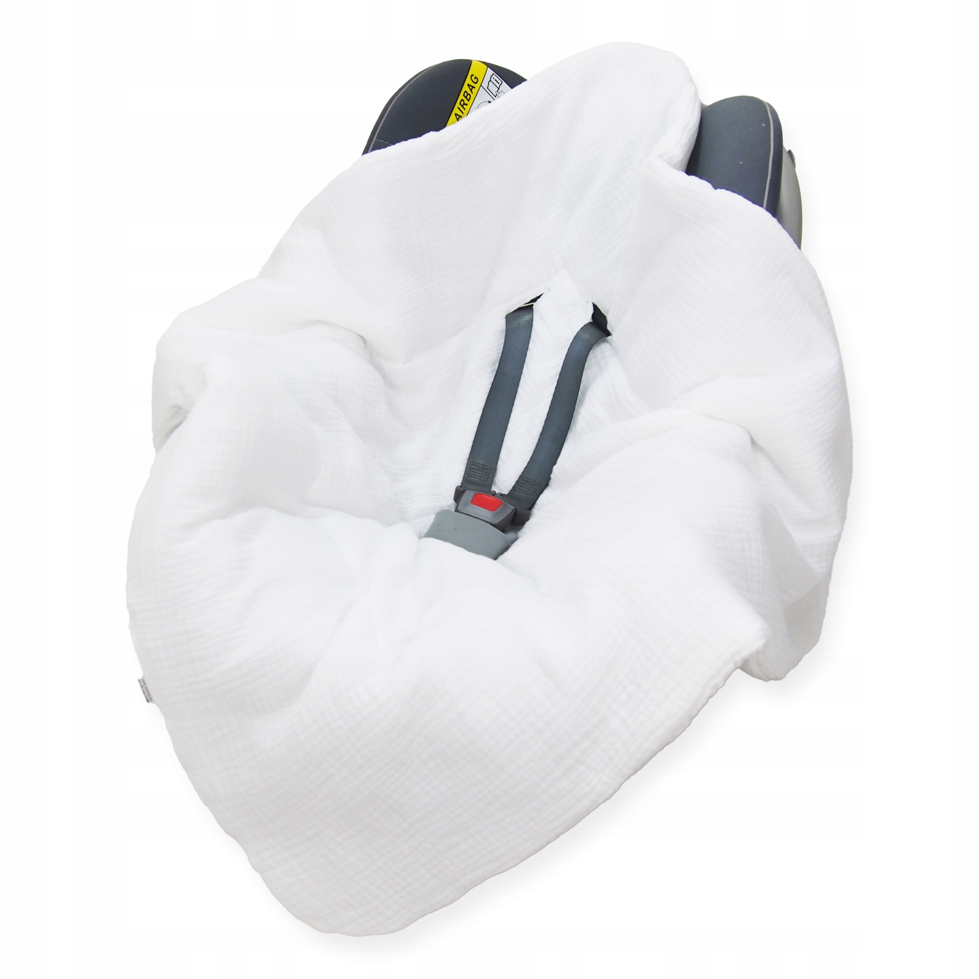 KOCYK DO FOTELIKA NOSIDEŁKA MUŚLINOWY PREMIUM