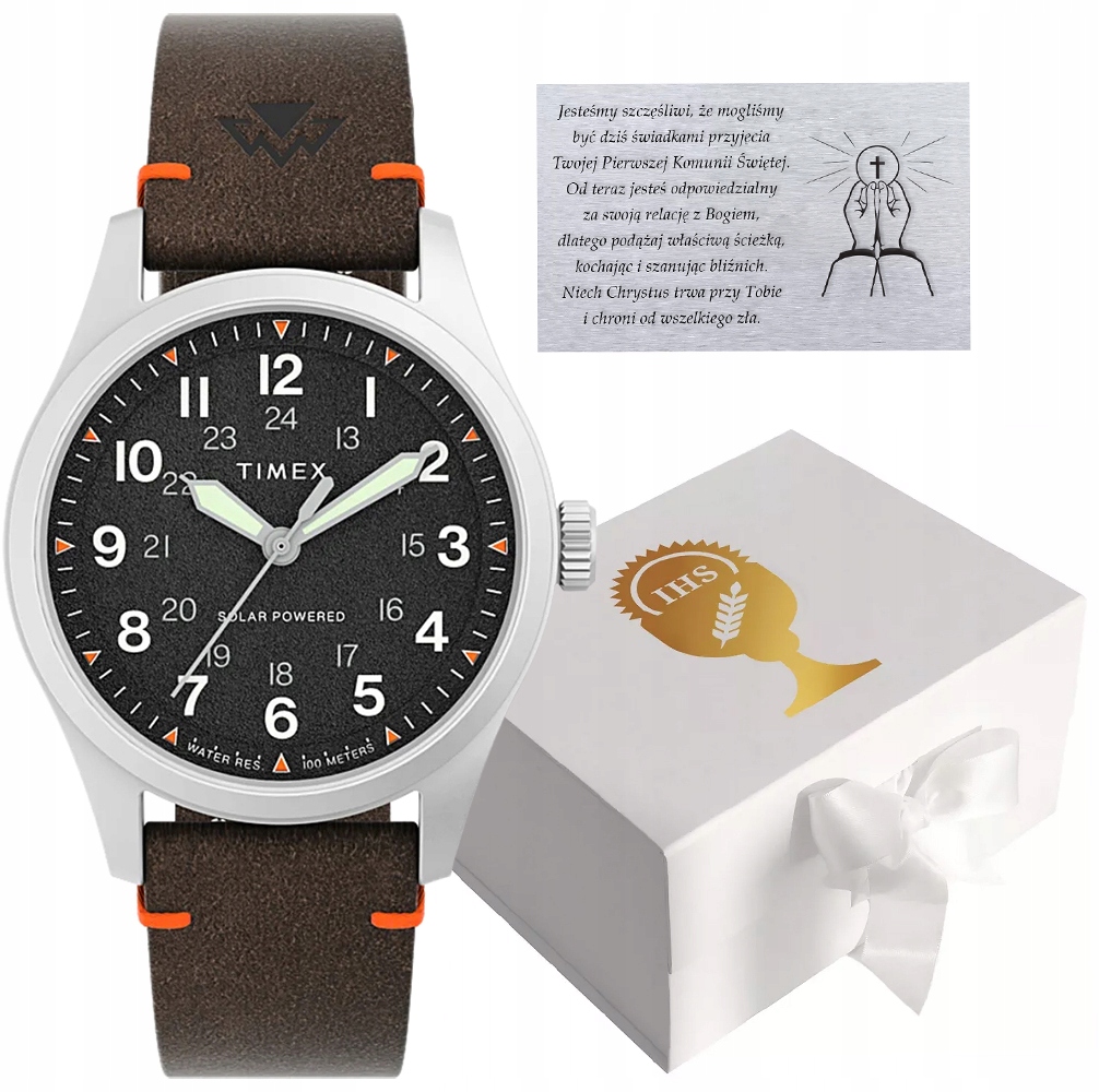 Hodinky Timex TW2V64200, Dárek k narozeninám, dárková Krabička s Gravírování