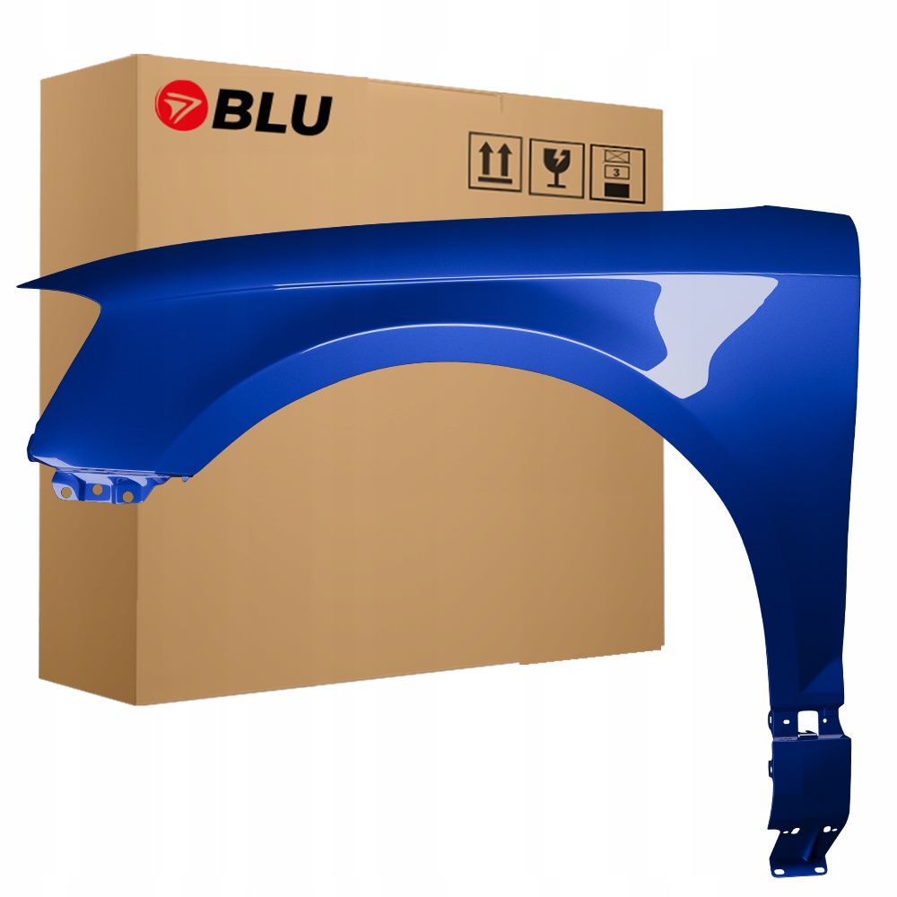 Blu Blatník Audi A3 8P Lift LZ5C levý 08-12 přední pozink MauritiusBlau
