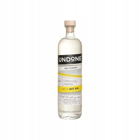 Undone London Dry Juniper Not Gin bota Bz 700 ml