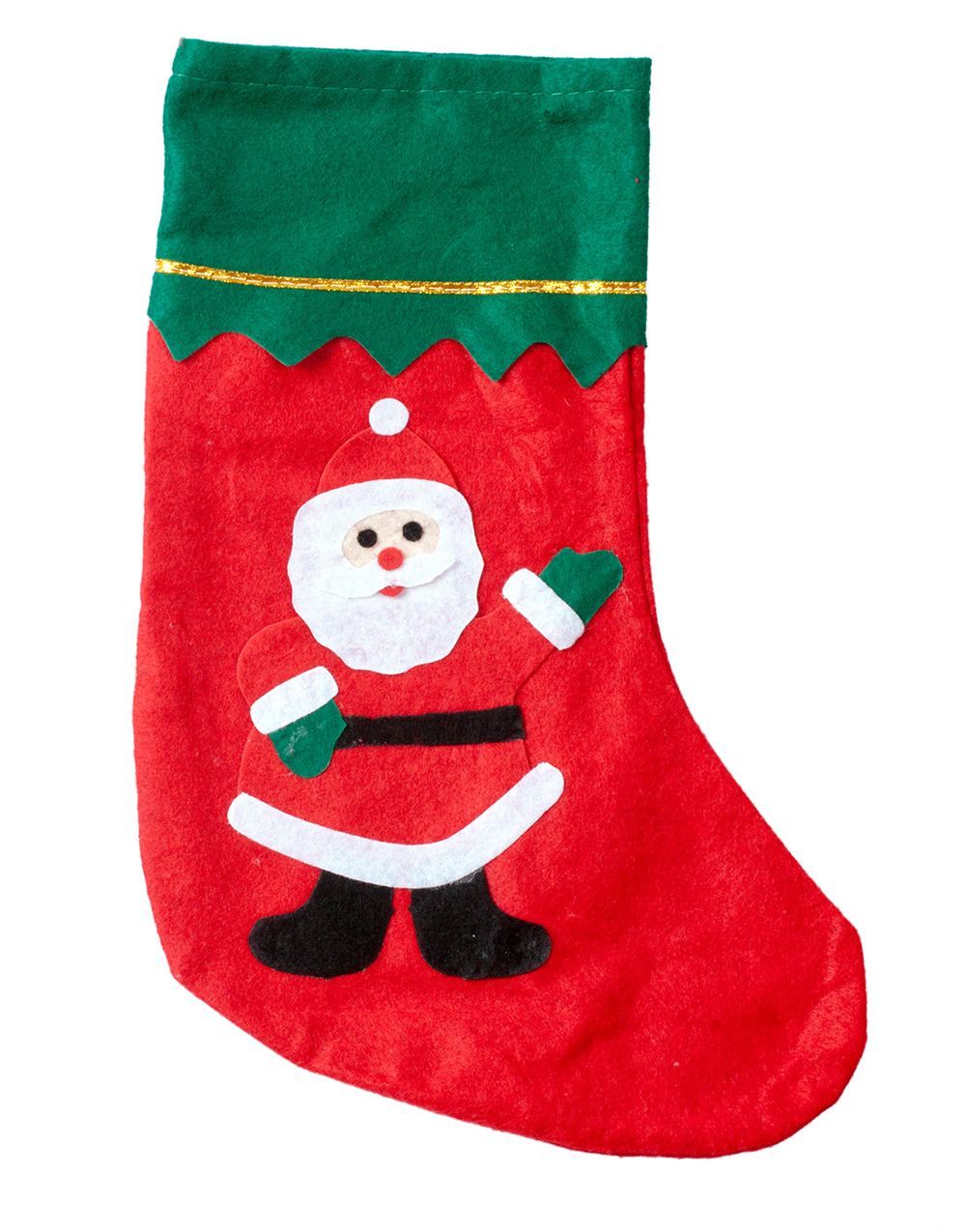 

Skarpeta na prezenty świąteczna Mikołaj Gwizdka