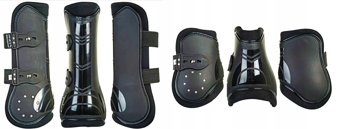 Hkm, Ochraniacze Diamonds Cob/full czarny