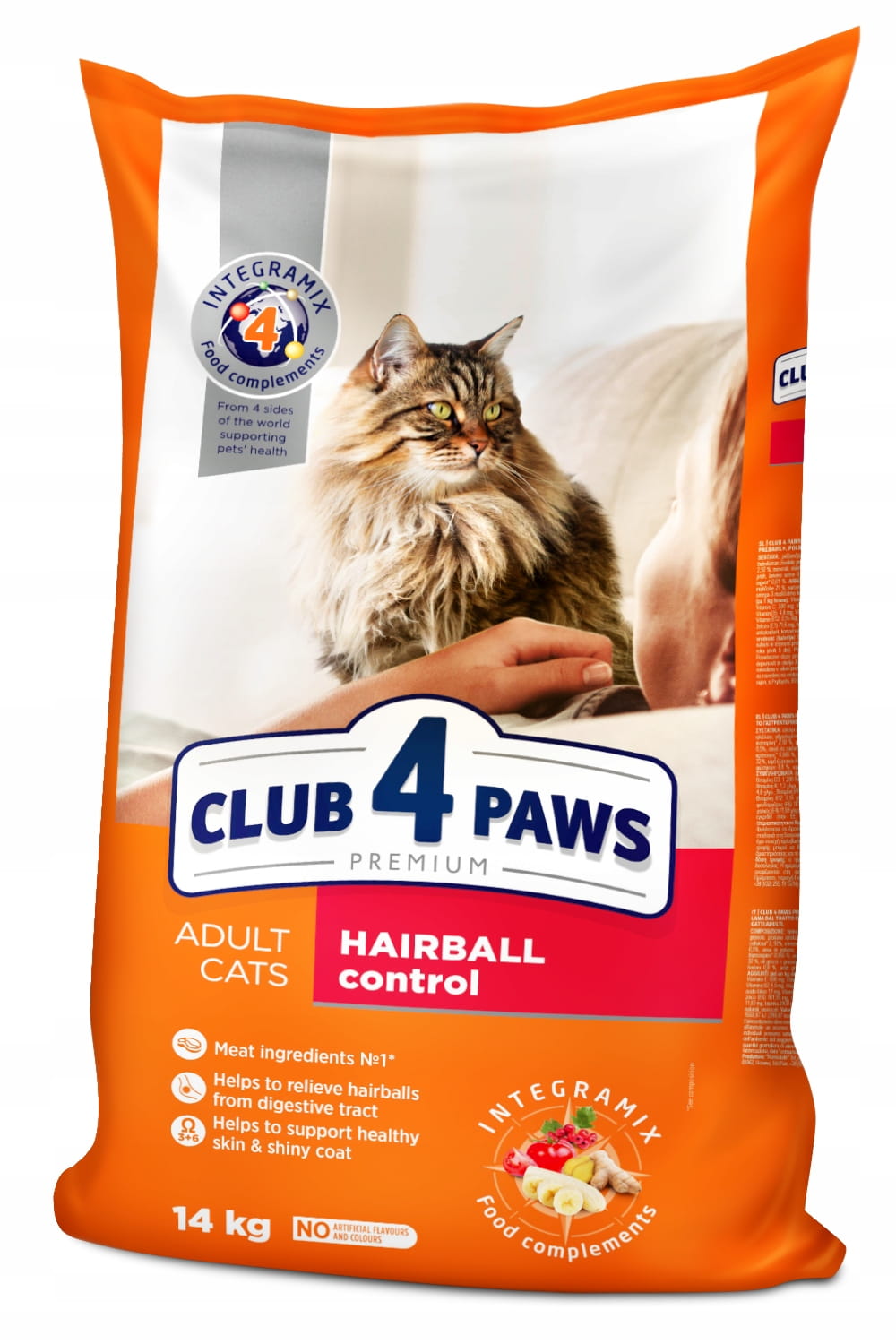 Club 4 Paws Premium Adult Cat Hairball 14kg