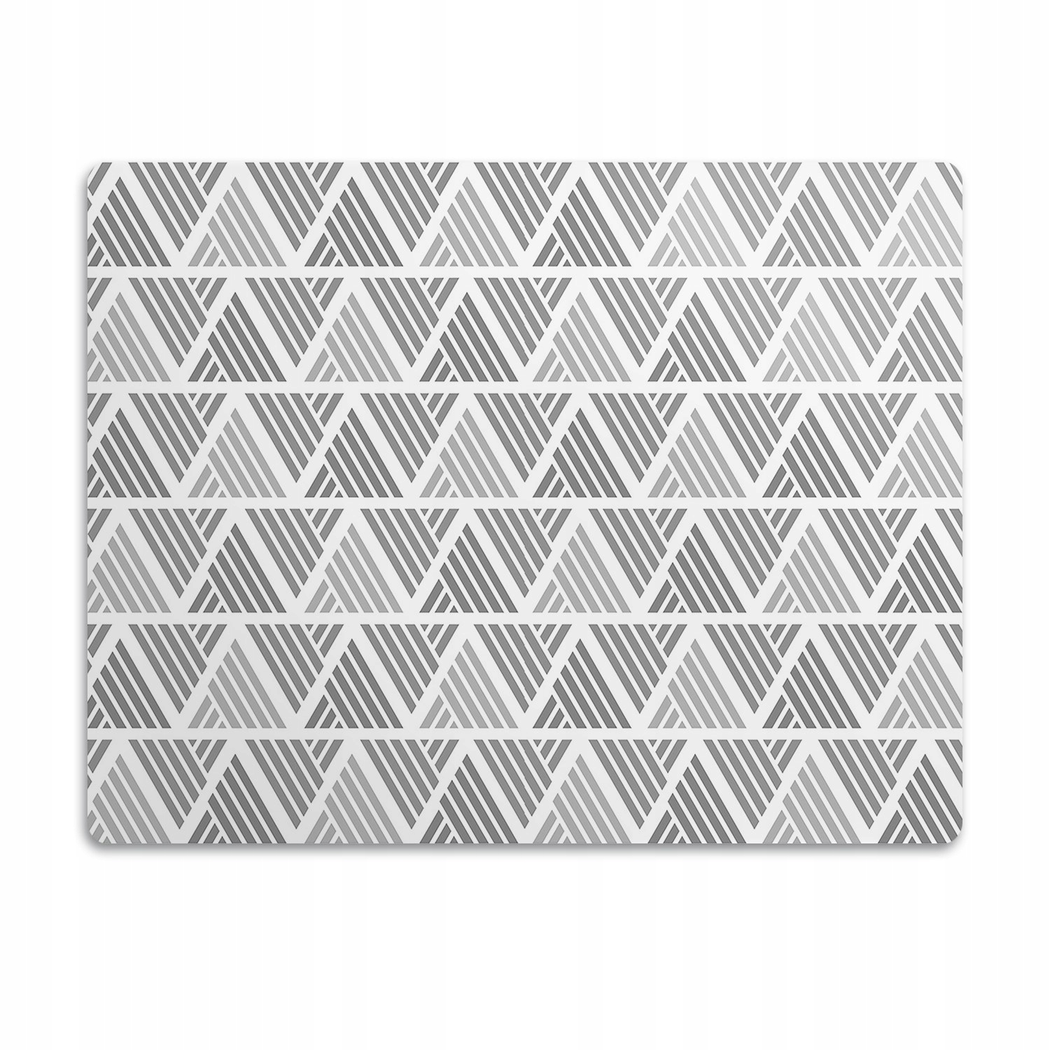 Levně Pro kočky podložka pod záchod Trojúhelníkový vzor 60x40 cm