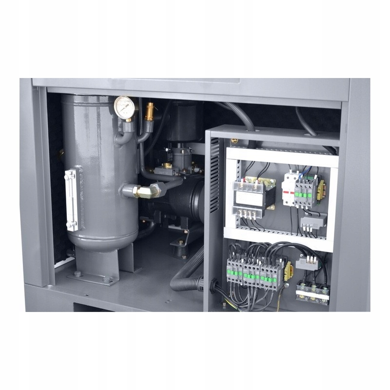 KOMPRESOR ŚRUBOWY z falownikiem 22kW + OSUSZACZ + ZBIORNIK CIŚNIENIOWY 500L Model T30F+N30S+KP-500-11
