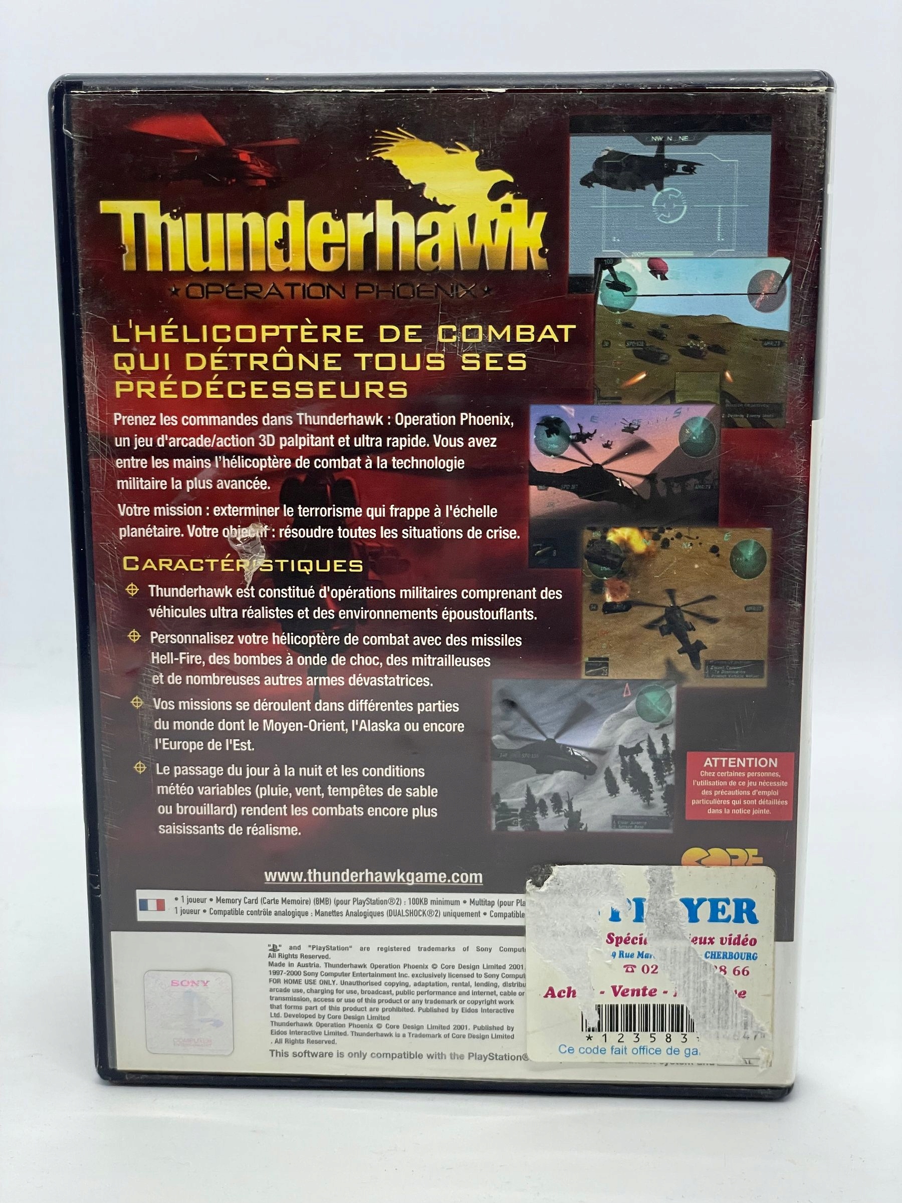 Gra Thunderhawk Operation Phoenix PS2 Tematyka gry akcji