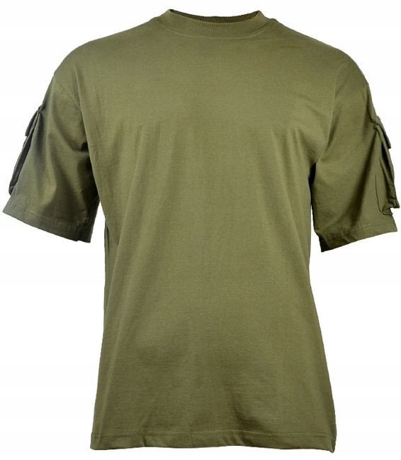 

Koszulka T-shirt Mfh z kieszeniami Green M