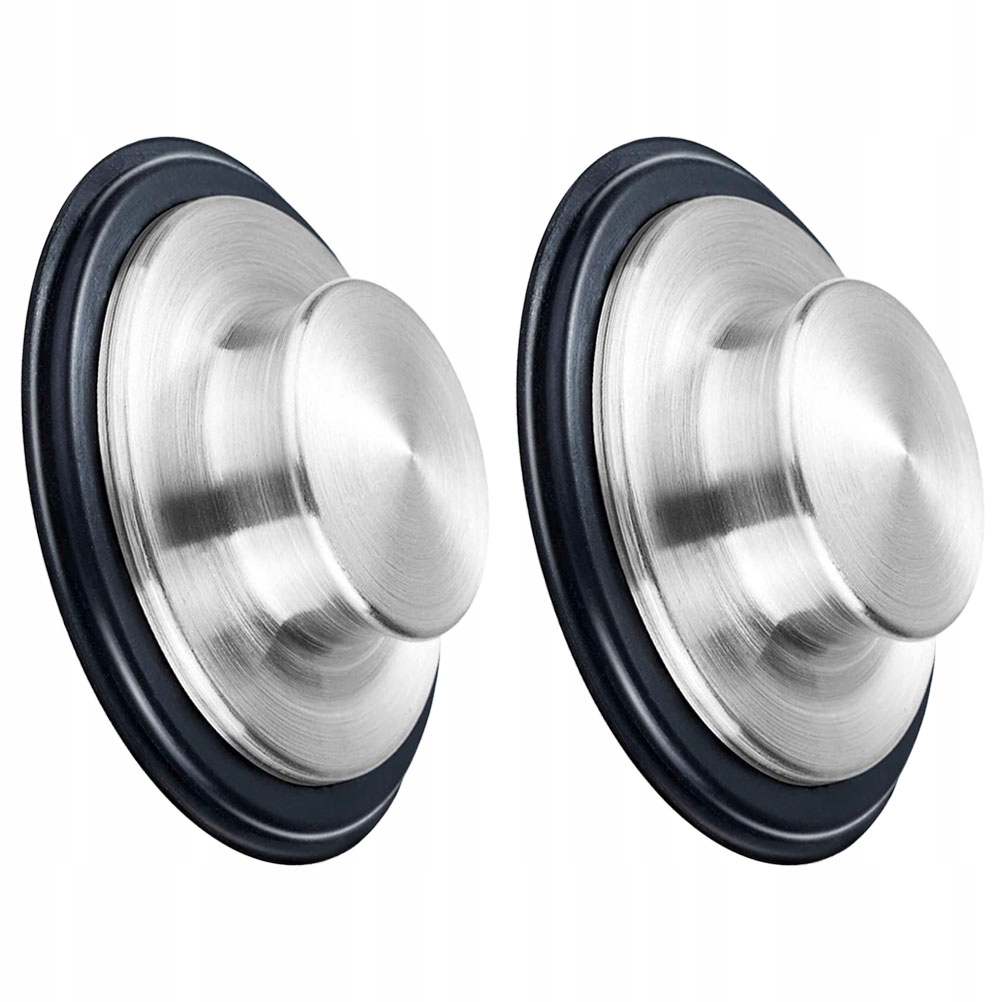 UTYLIZATOR ODPADÓW ZLEWU KUCHENNEGO ZATYCZKA ODPŁYWU POKRYWA UTYLIZATORA 8X8CM 2 SZT