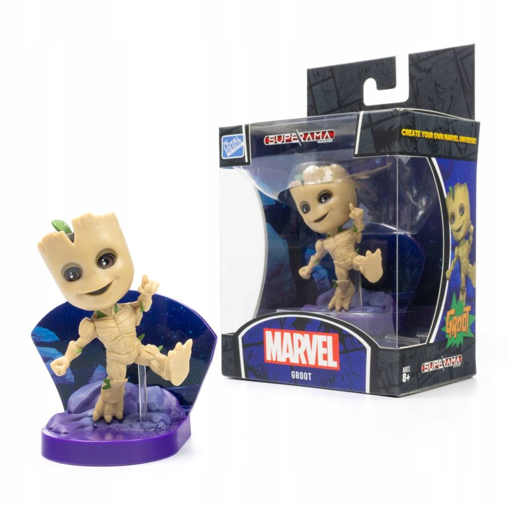 Figurka Groot Superama Mini Diorama Marvel