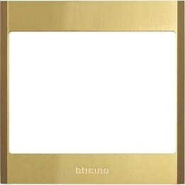 Linea 5000 rámeček modulu videodomofonu zlatý Bticino 345203