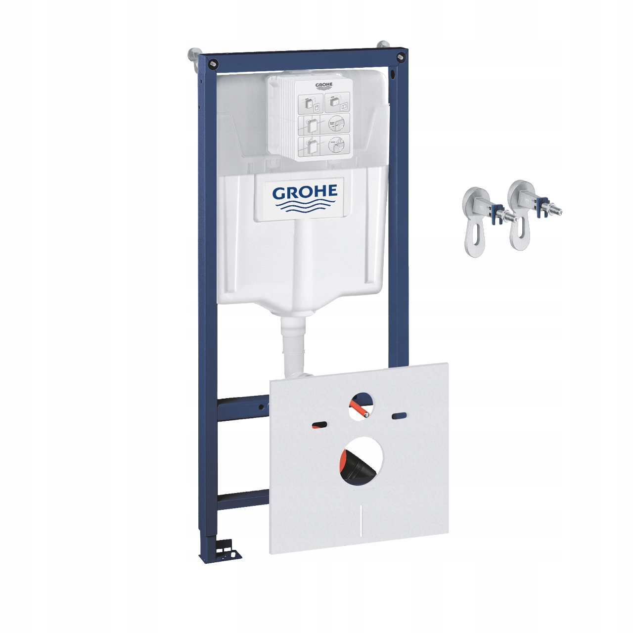 Stelaż podtynkowy do toalety Grohe Rapid Sl mocowania mata 3w1