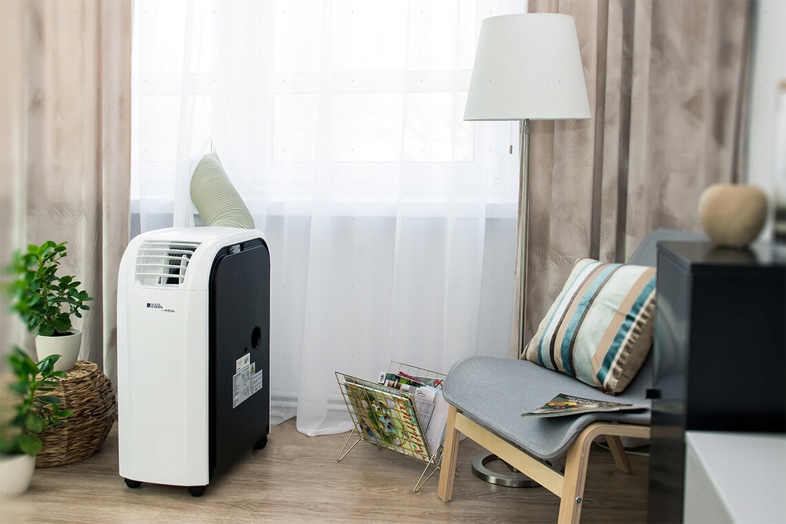 FRAL FSC14.2 WIFI BLACK - KLIMATYZATOR PRZENOŚNY Moc chłodzenia 4000 W