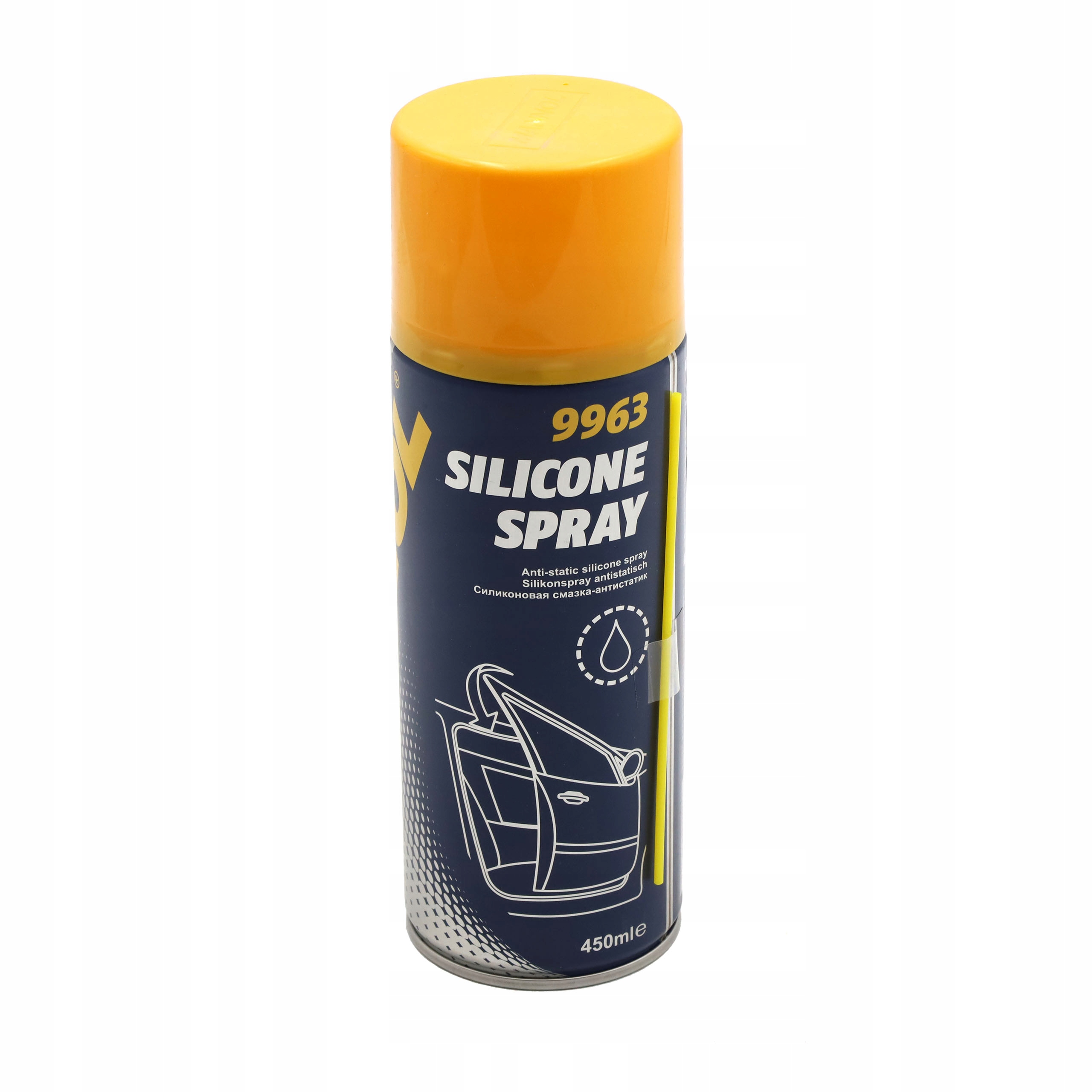 

Mannol Silikon W Sprayu Do Uszczelek 450 ml