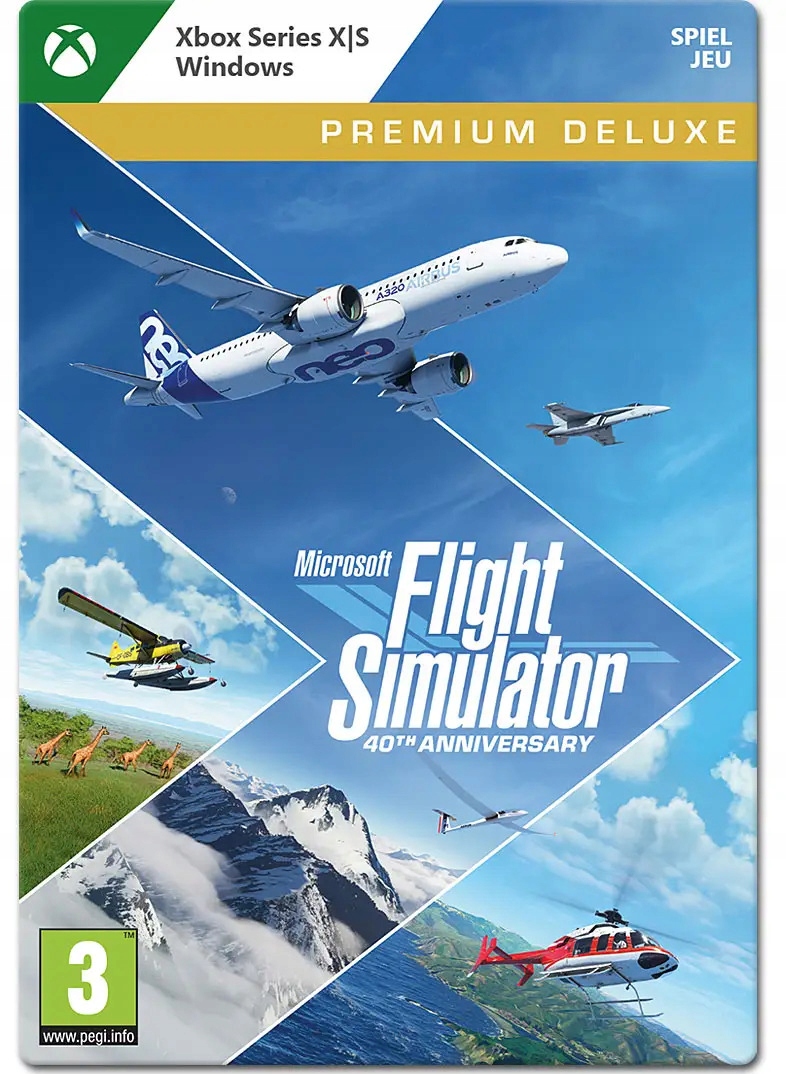Microsoft Flight Simulator Premium Deluxe 40th Anniversary Xbox Series X/S