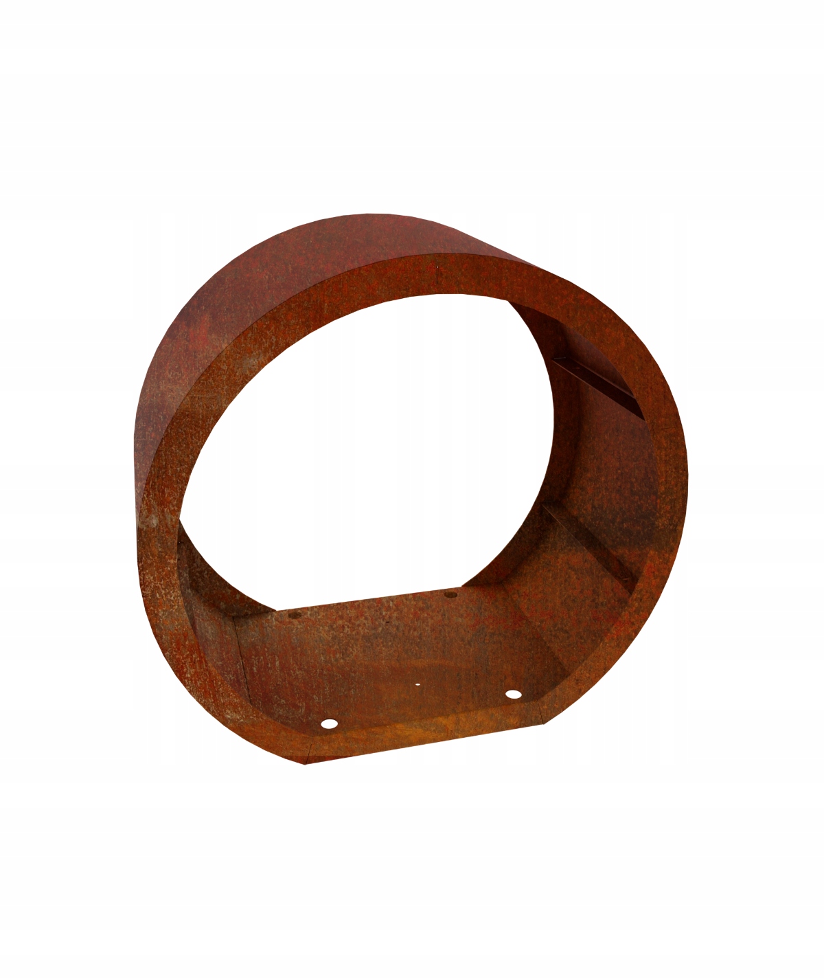 Stojak na drewno STAL CORTEN 160×39×155cm - VIRIDI Waga produktu z opakowaniem jednostkowym 45 kg