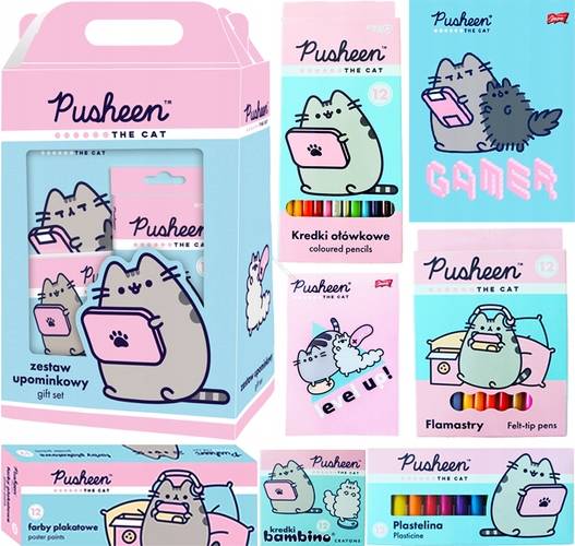 

Bambino Zestaw Plastyczny Wyprawka Kot Pusheen