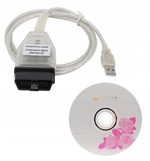 

Kabel Diagnostyczny Usb K+dcan Inpa Ista OBD2 Bmw