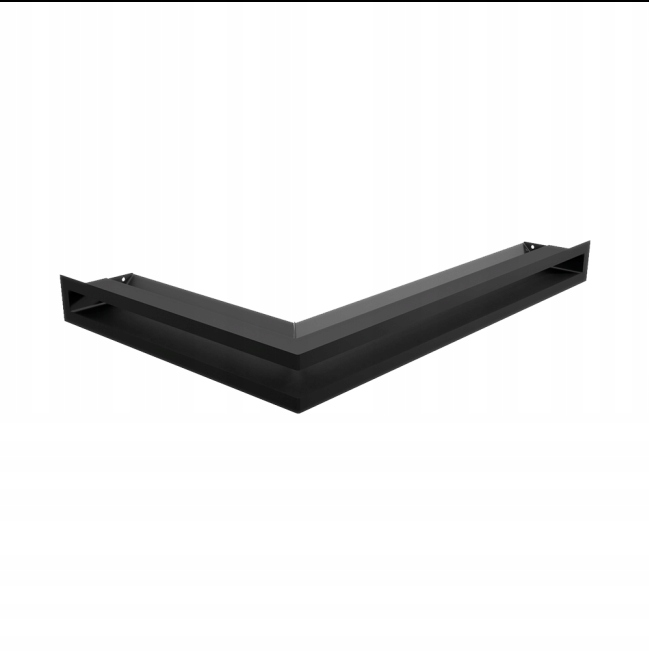 Kratki Krbová mriežka Luft Roh 400x600x60 mm pravá čierna