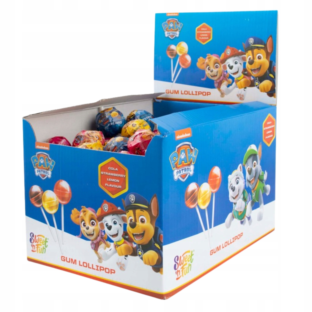 Levně Maxco Lízátko s příchutí ovoce nebo coly, balení 100 Kusů x 15 g