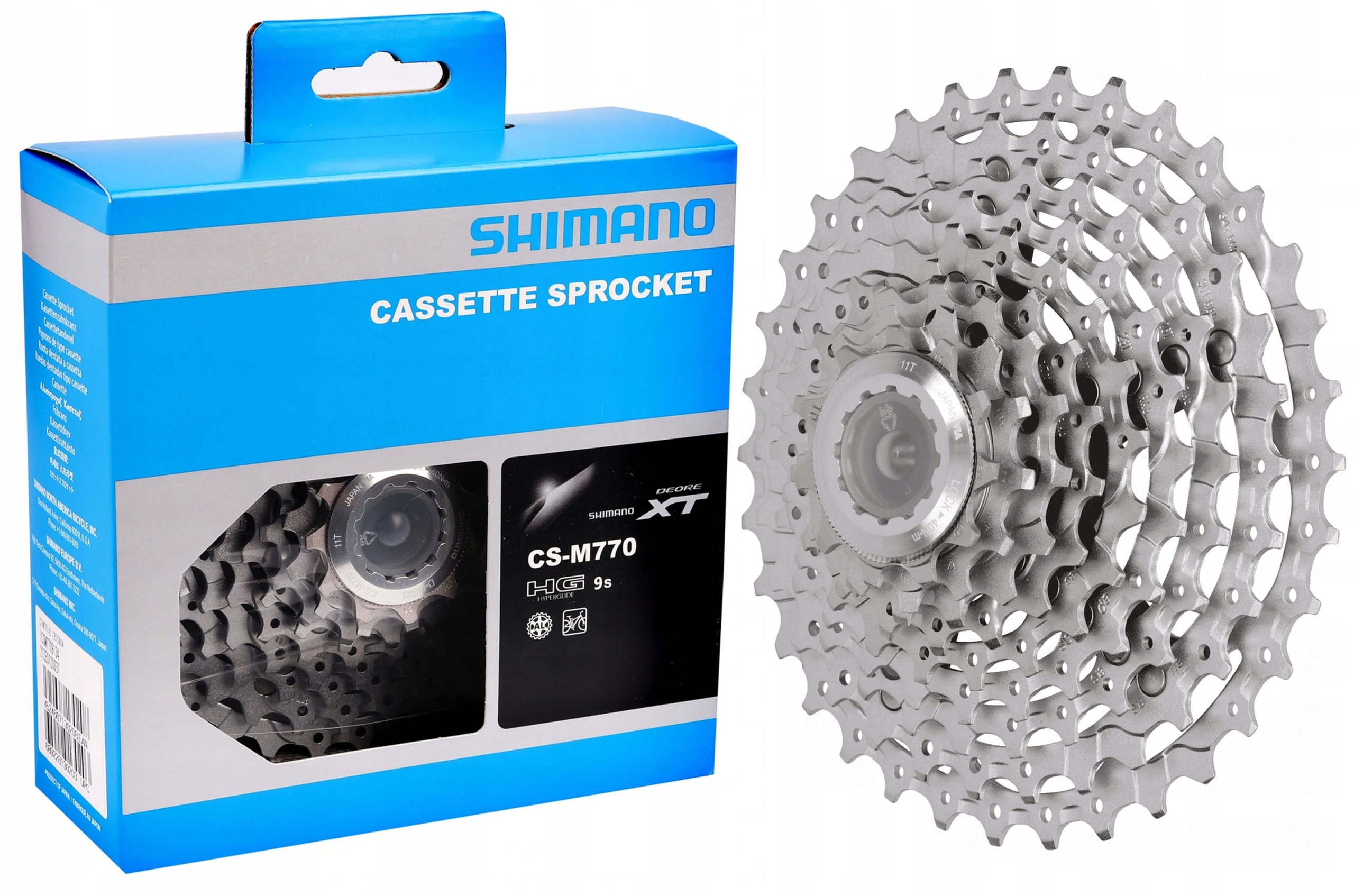 

Kaseta Shimano Mtb 9rz CS-M770 11-34T