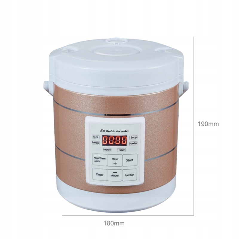 Vaření Vařič automobilová Multicooker 12v/24V 1.6L