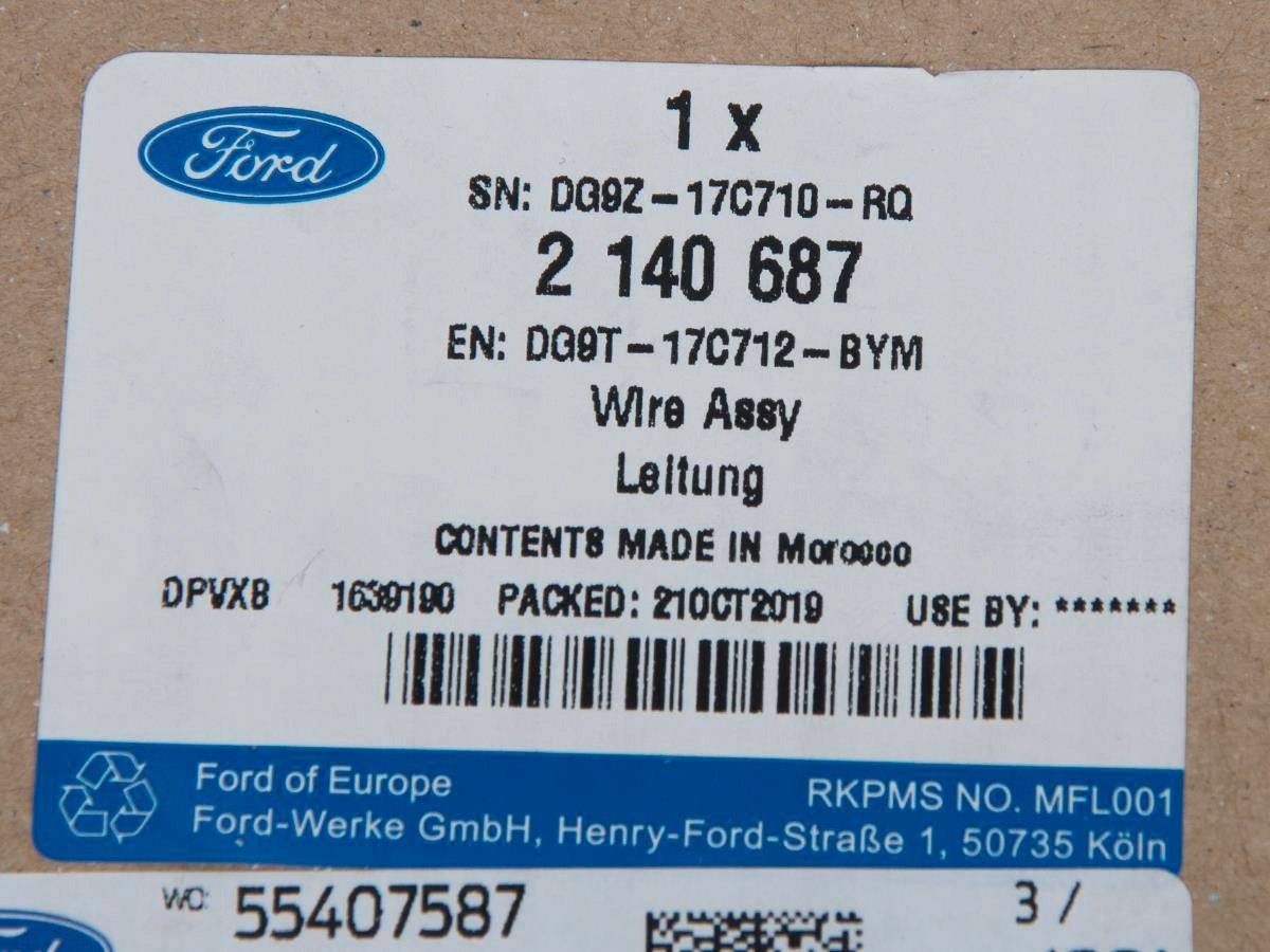 DG9T-17C712-BYM - ЖГУТ ПРОВОДОВ ВНУТРЕННЕГО ЗЕРКАЛА MONDEO 2014-17