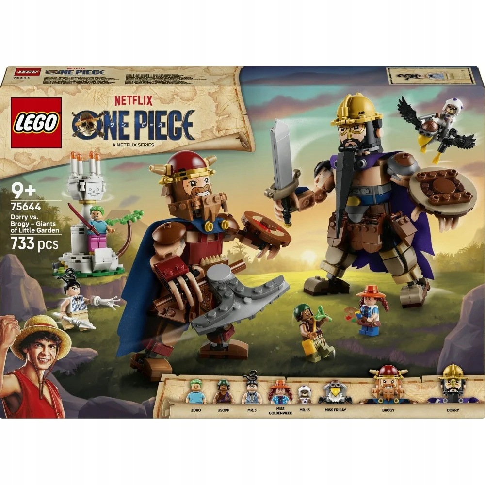 * Lego One Piece Dorry versus Brogy Obři z Little Garden 75644