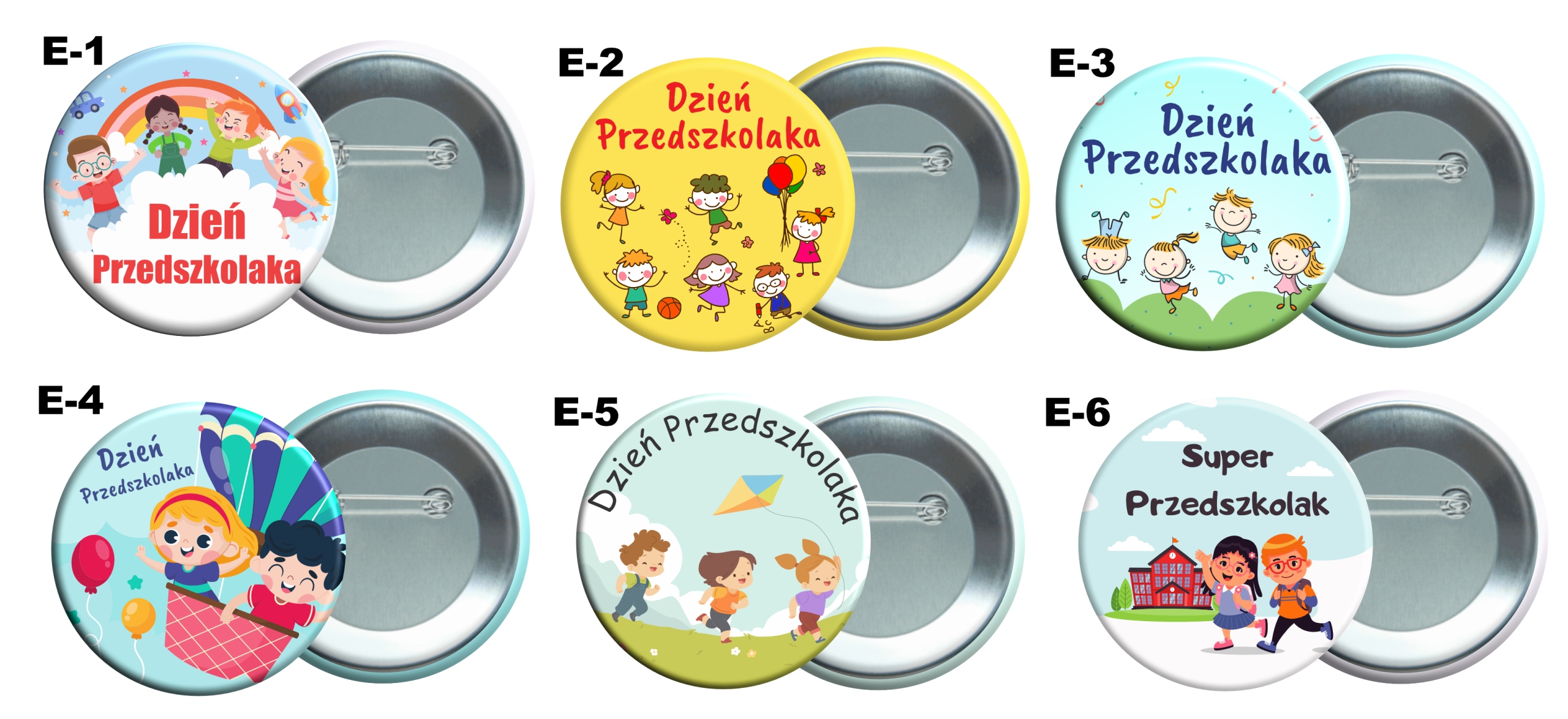 Przypinka dzień przedszkolaka super przedszkolak EAN (GTIN) 5906379214190