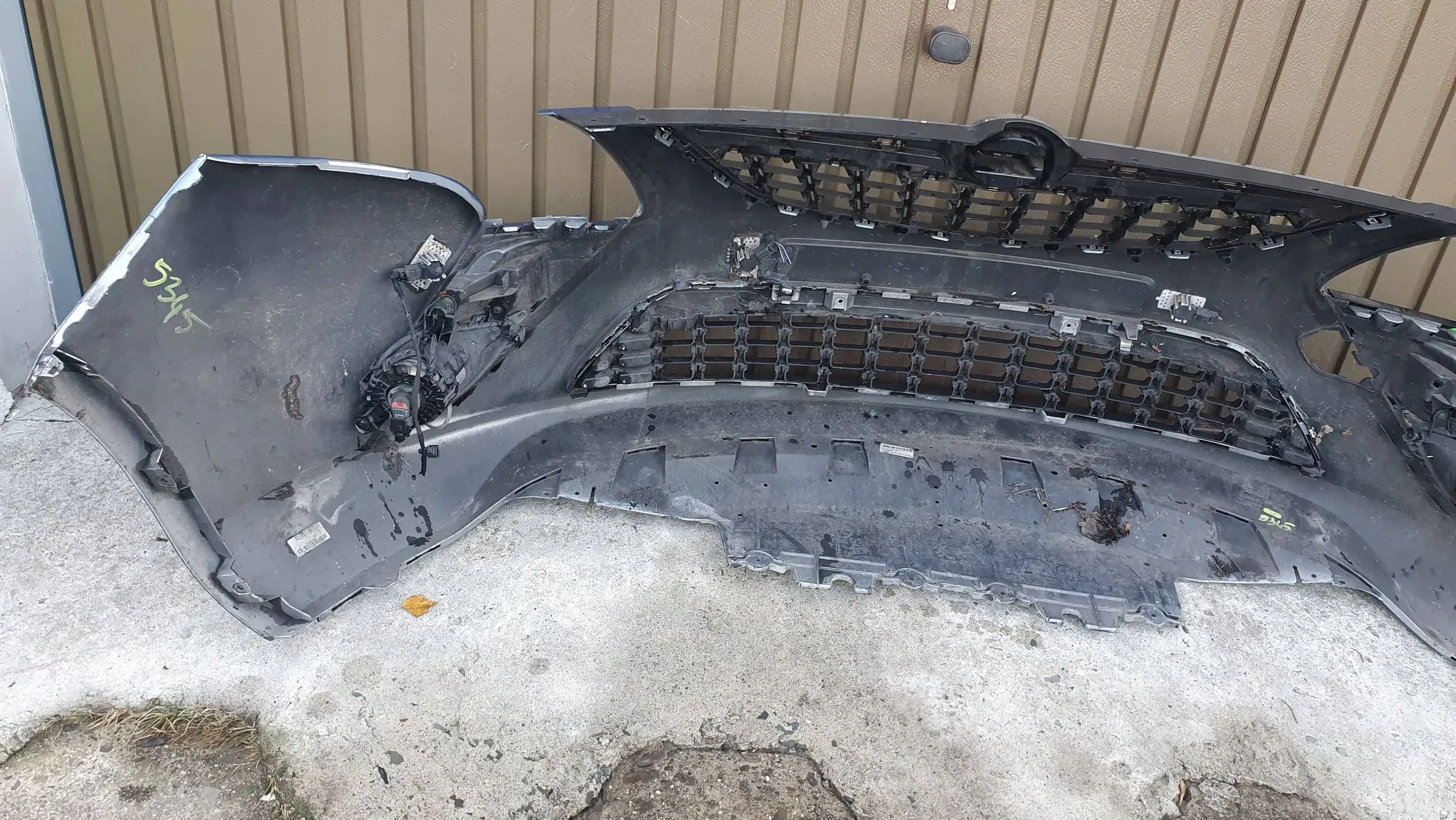 Opel Zafira C 3 III 12-16 front bumper front $