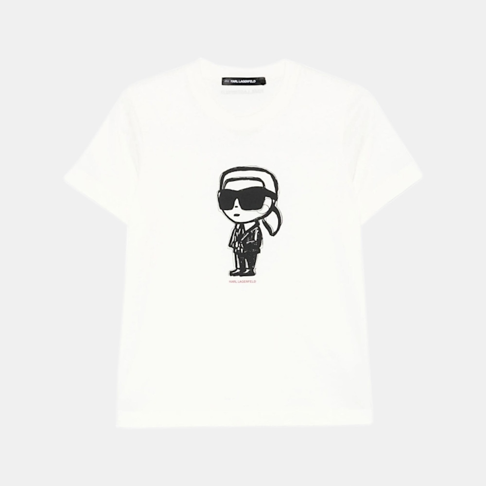 Dámské tričko Ecru Karl Lagerfeld S