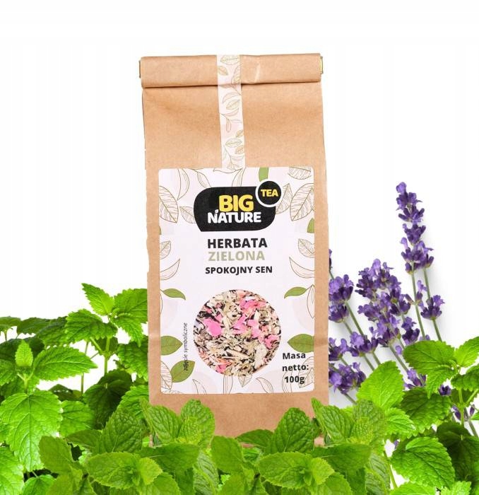 Herbata zielona SPOKOJNY SEN 100g - BIG NATURE — 3