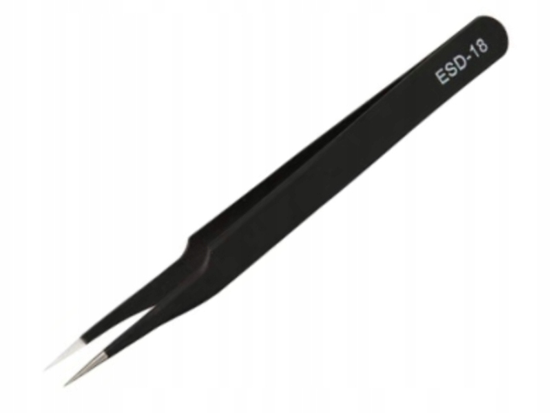 

Pęseta Prosta Pinceta Antystatyczna ESD-18 124mm