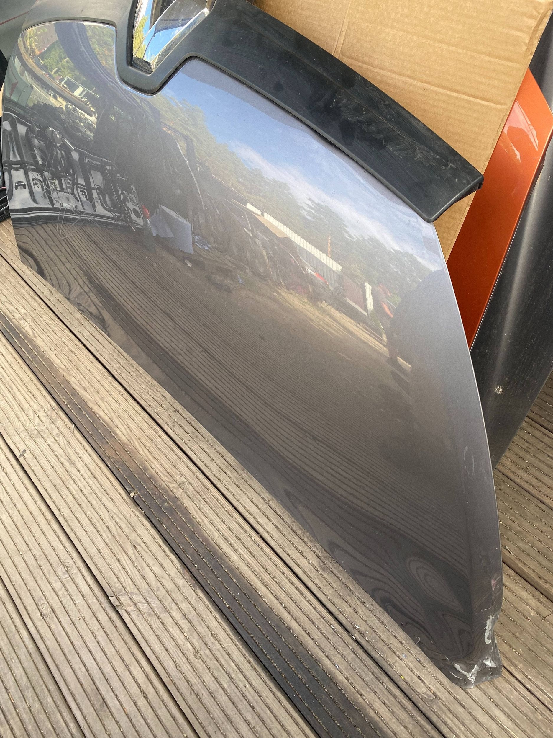 RENAULT TRAFIC III complete bonnet cover front TEKNG KNG grey