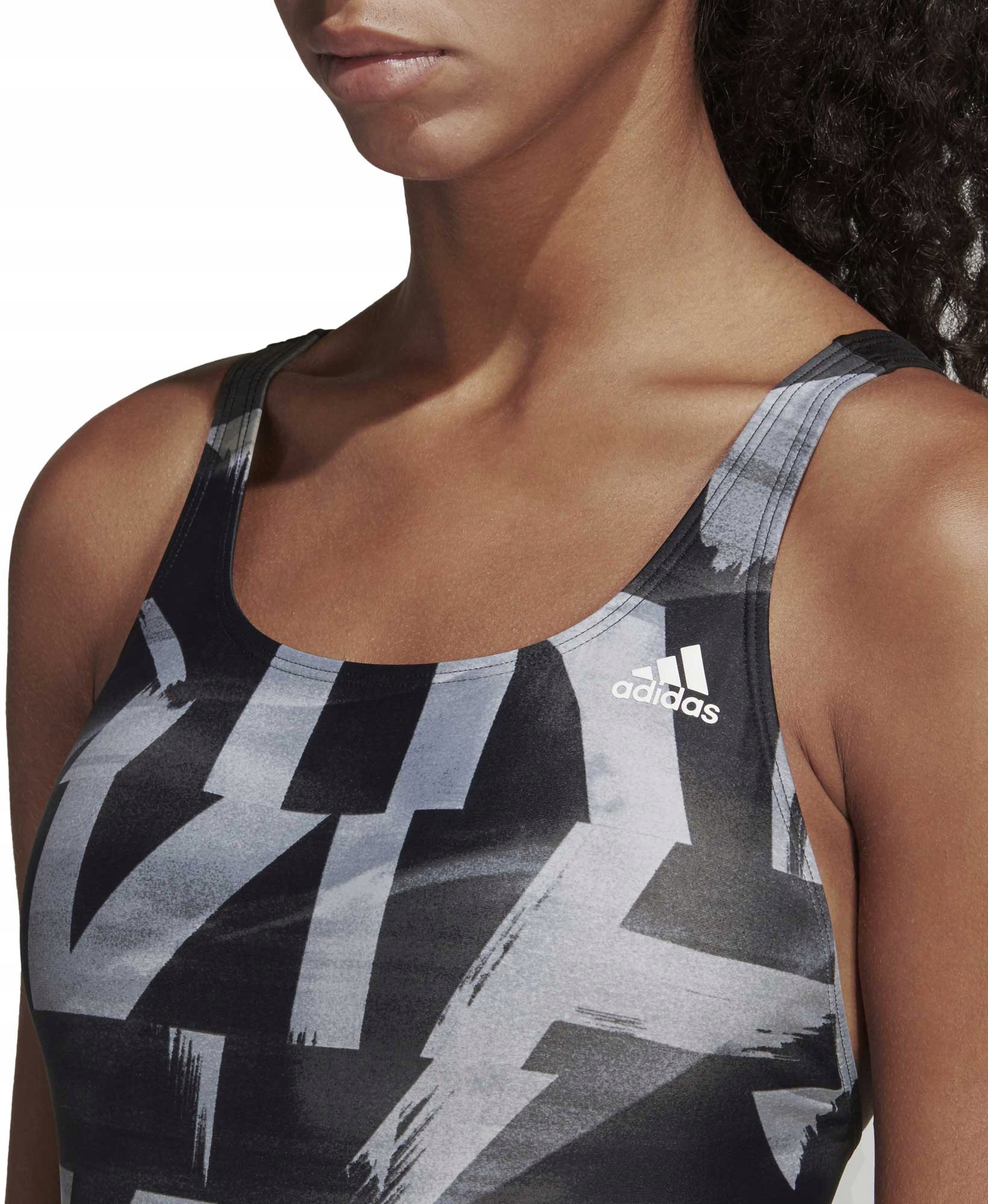 Strój kąpielowy Adidas Graphic InfiniteX+ DT4836 Wzór dominujący print (nadruk)