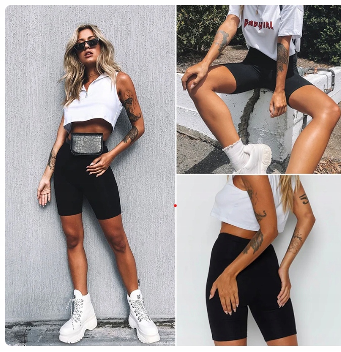 KOLARKI LEGINSY GETRY CZARNE SPORT wysoki stan XL 2XL Model KOLARKI