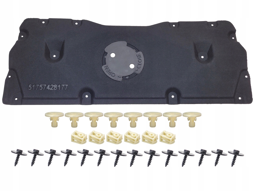 Kryt pod motor Bmw 3 G20 G21 G28 motorová deska Bmw 4 G22 G23 G26 2018-.