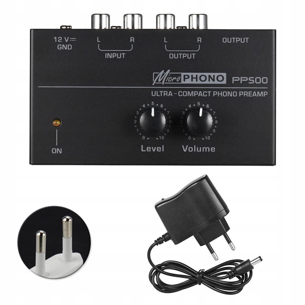 Phono Gramofonový předzesilovač PP500 DC 12V
