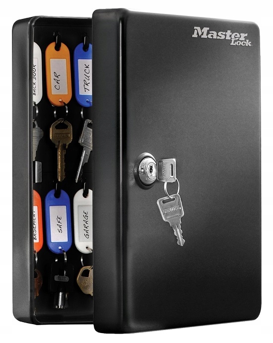Kasetka na klucze Master Lock KB-25ML czarna