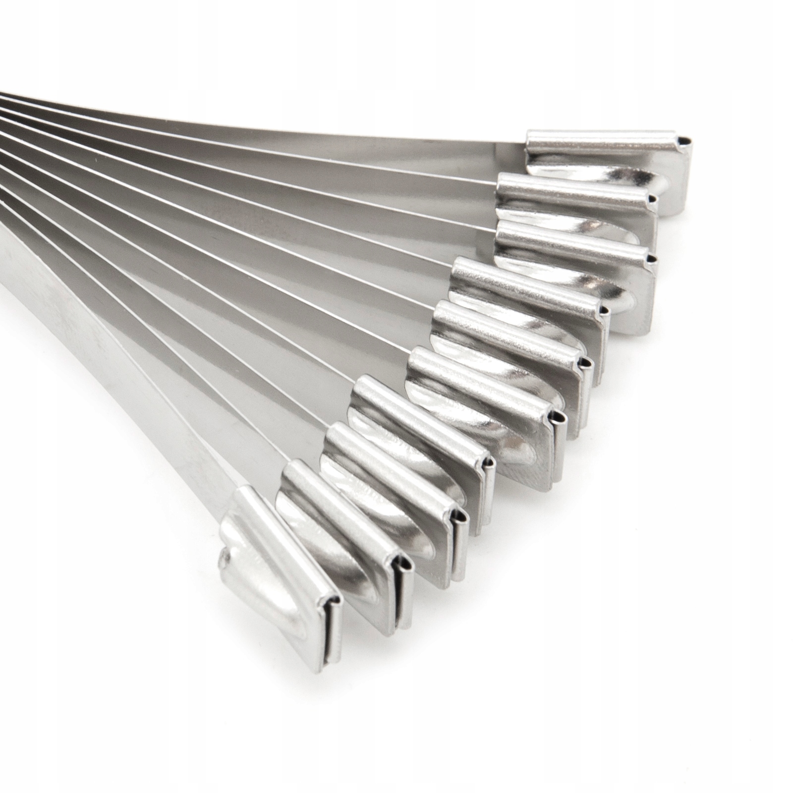 OPASKA STALOWA ZACISKOWA BALL LOCK 7,9x600 10szt. Kod producenta OPLT-600 OPASKA METALOWA TAŚMA OPASKI