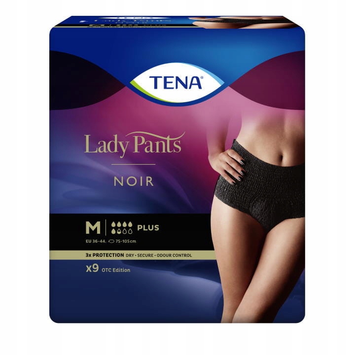 Bielizna chłonna TENA Lady Pants Plus Noir M 9szt.