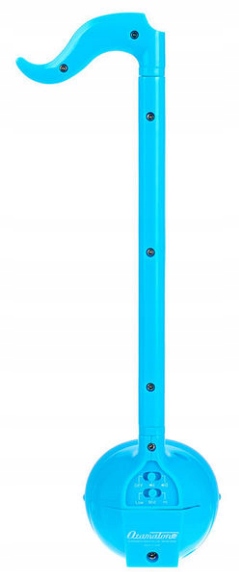 Otamatone Classic Niebieski Instrument Syntezator Maywa Denki z Bateriami A Model Classic Blue