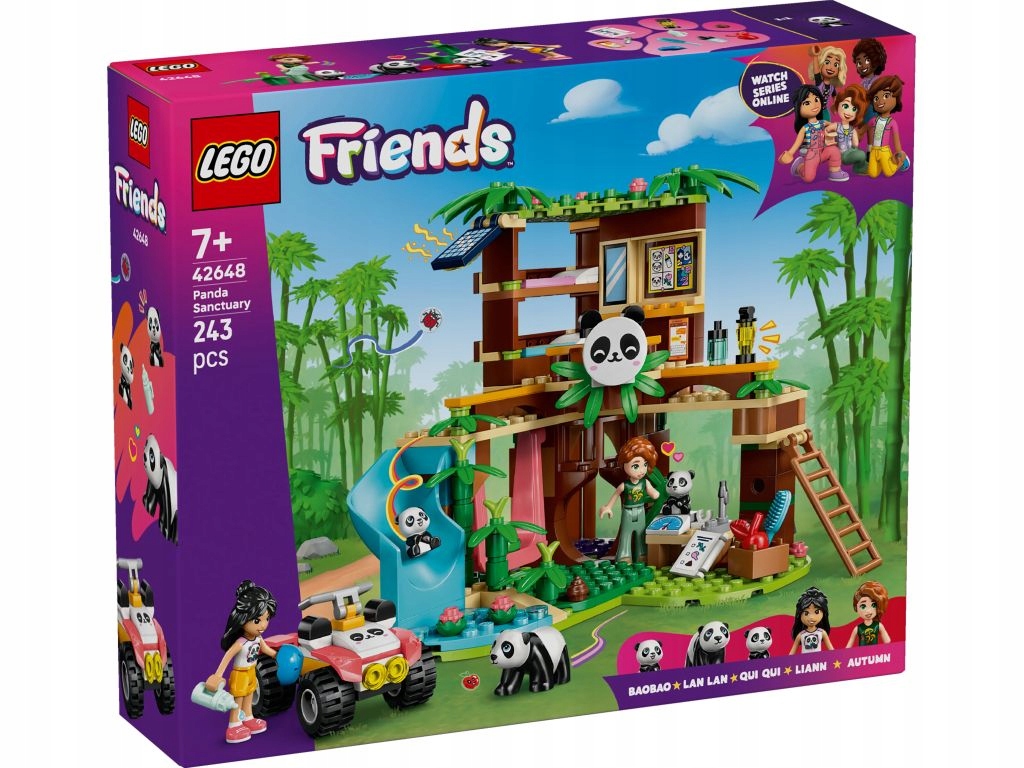 Lego 42648 Friends Péče o pandy v rezervaci