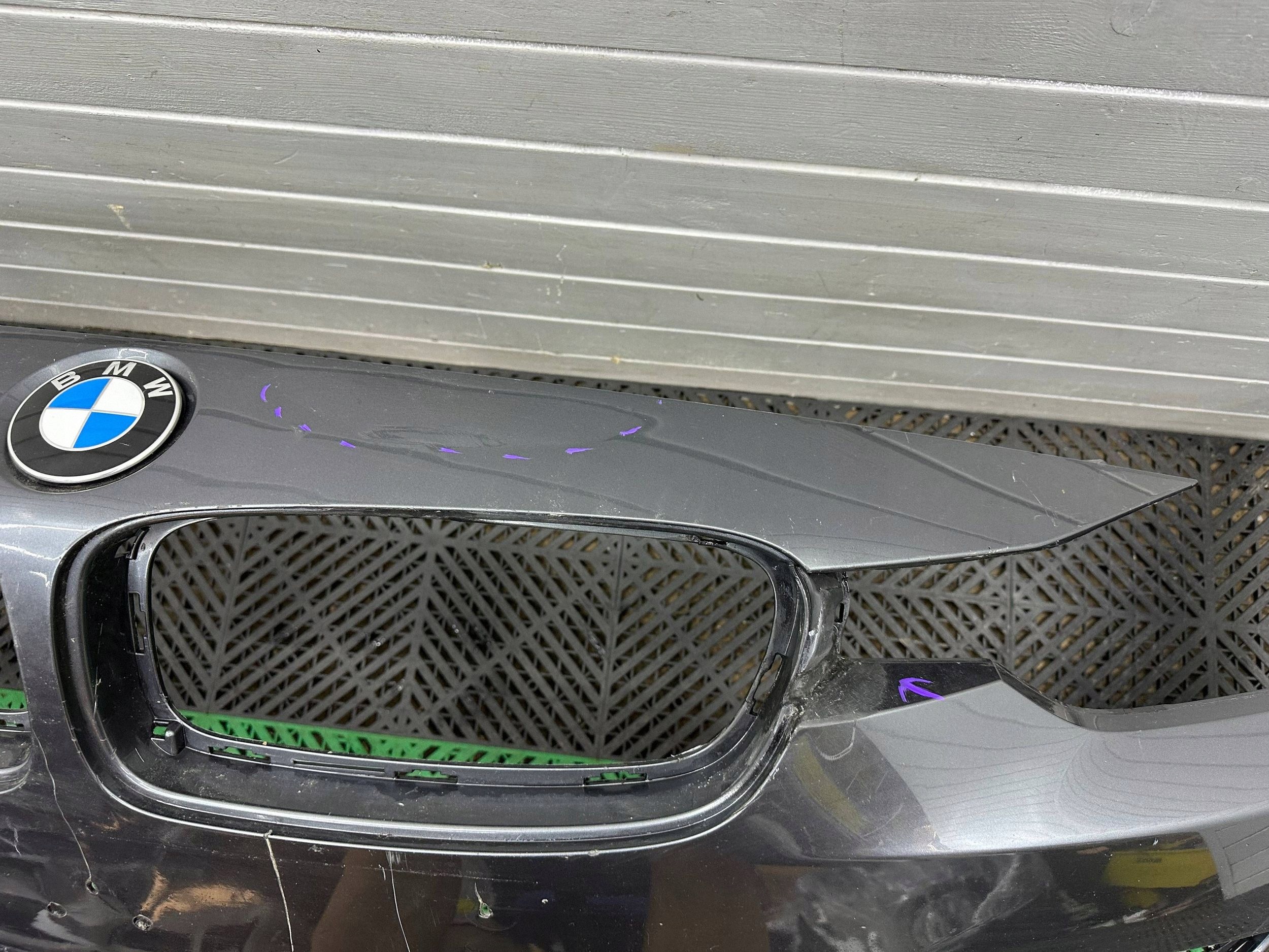 front bumper front BMW 3 F30 F31 LUXURY