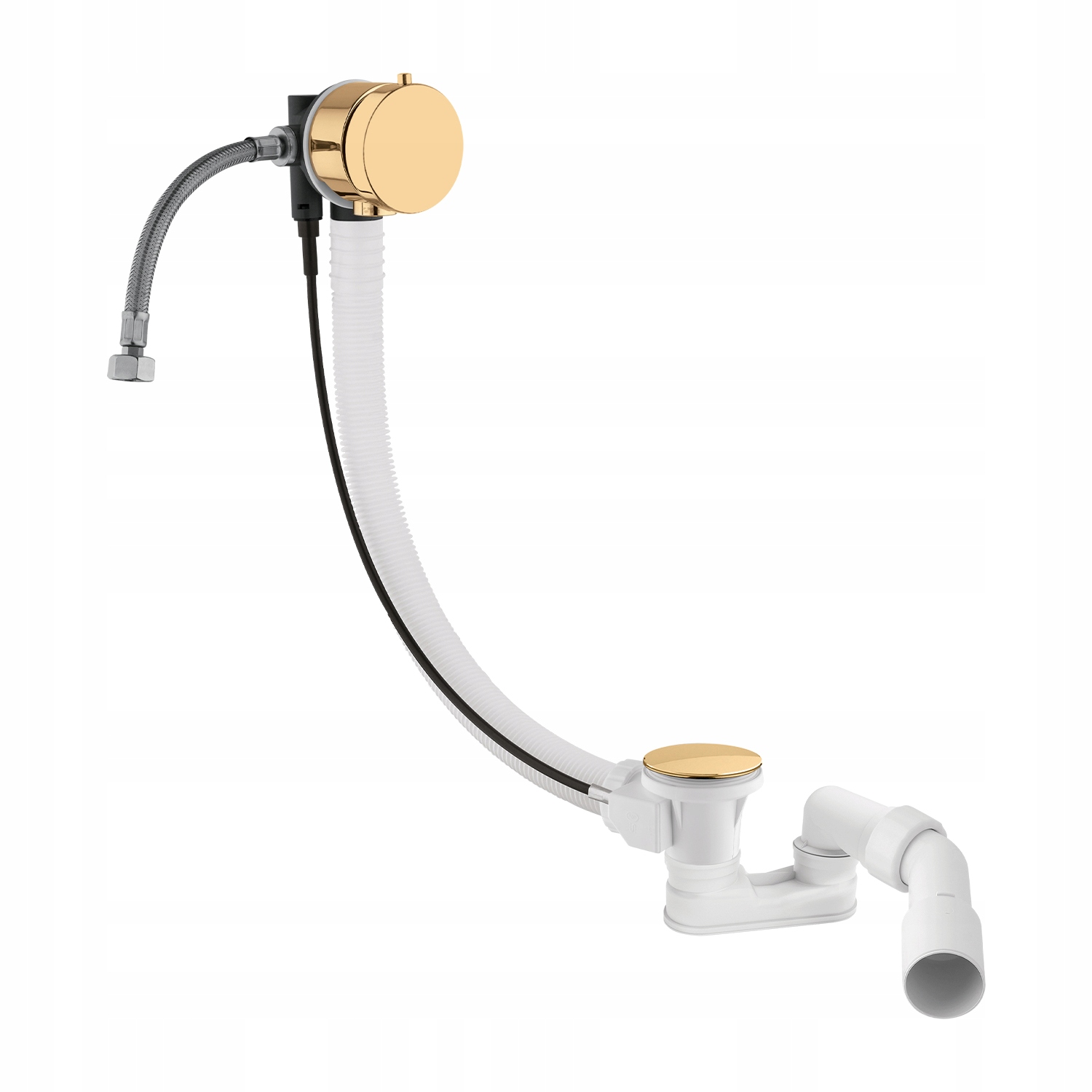 Zlatý Automatický Plniaci Vaňový Sifón