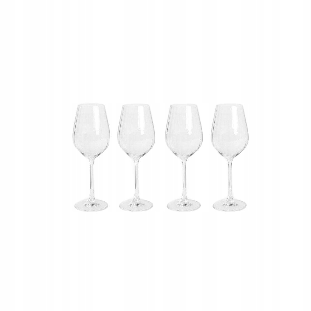 Sada sklenic Brilliant Bliss na ryhované víno 4 ks 0,5 l Homla