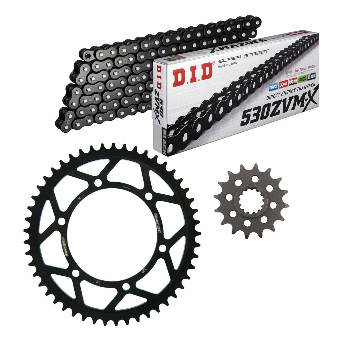 ZDRFEB0664-1797:41.42502 - SUZUKI GSX 1400 01-08 комплект привода SUPERSPROX