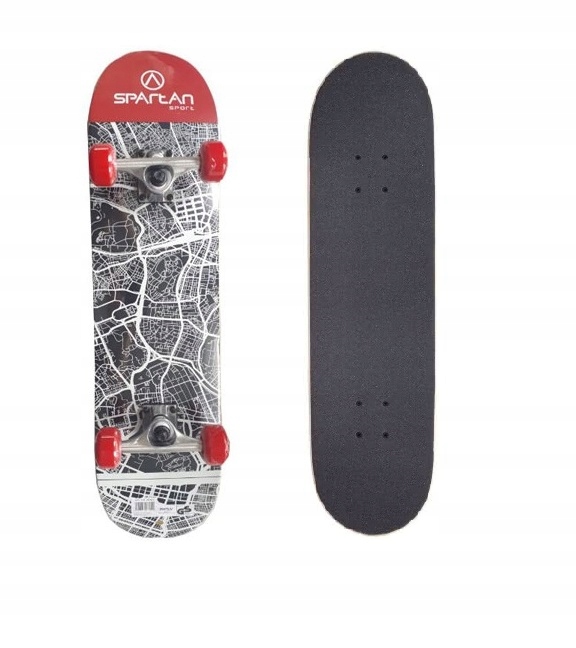 Deskorolka Klasyczna Profilowana Spartan do 70 kg