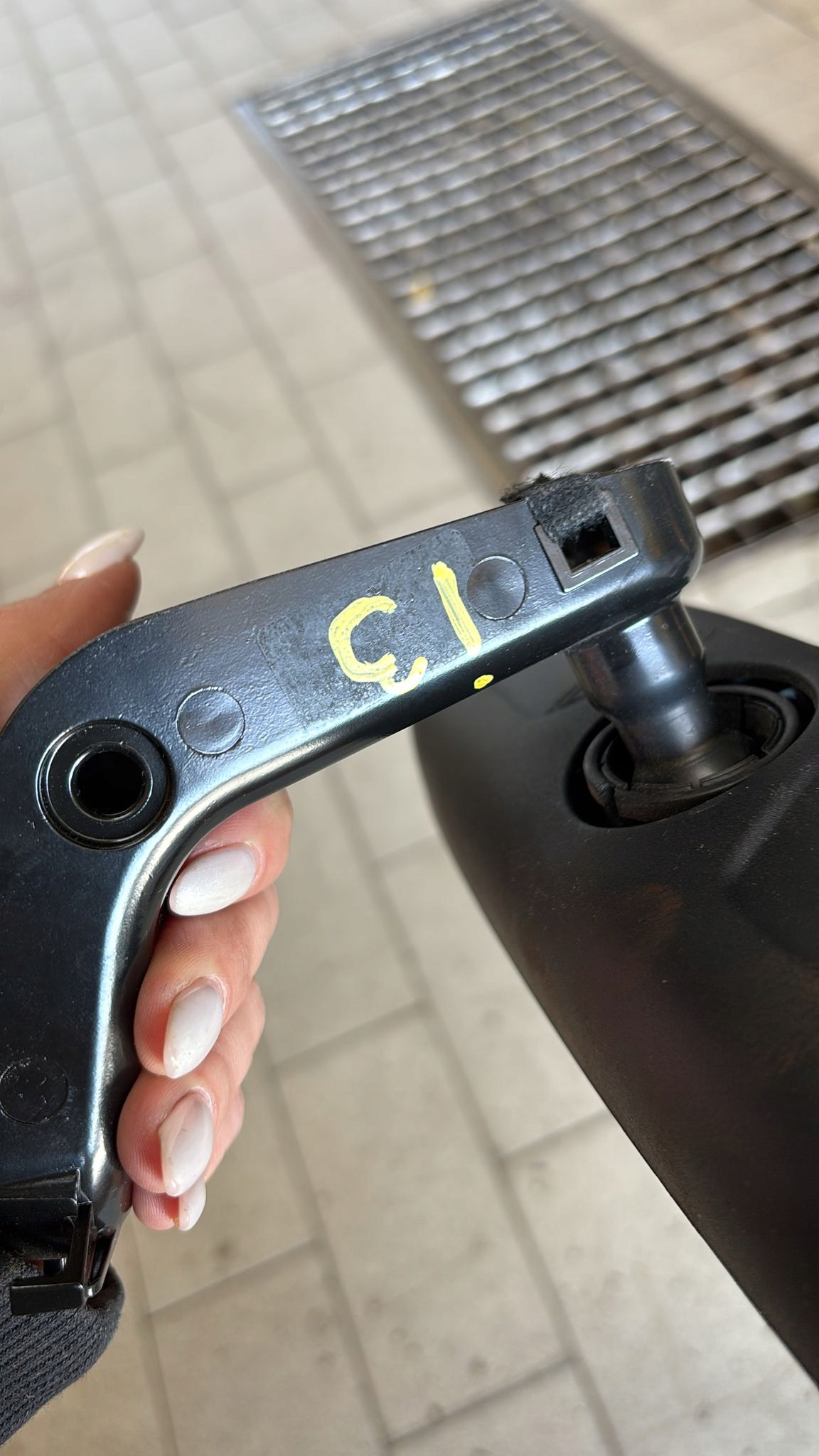 rear-view mirror BMW I3